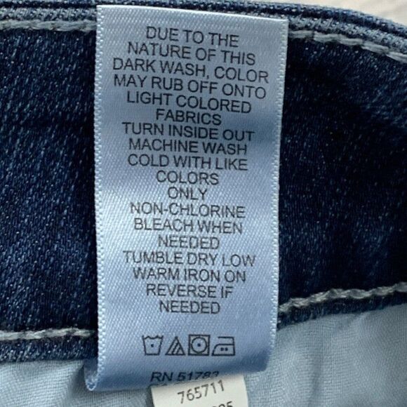 M Jeans Maurices 18 Extra Short Mid Rise Classic Skinny New NWT Inseam 26" - Picture 10 of 10